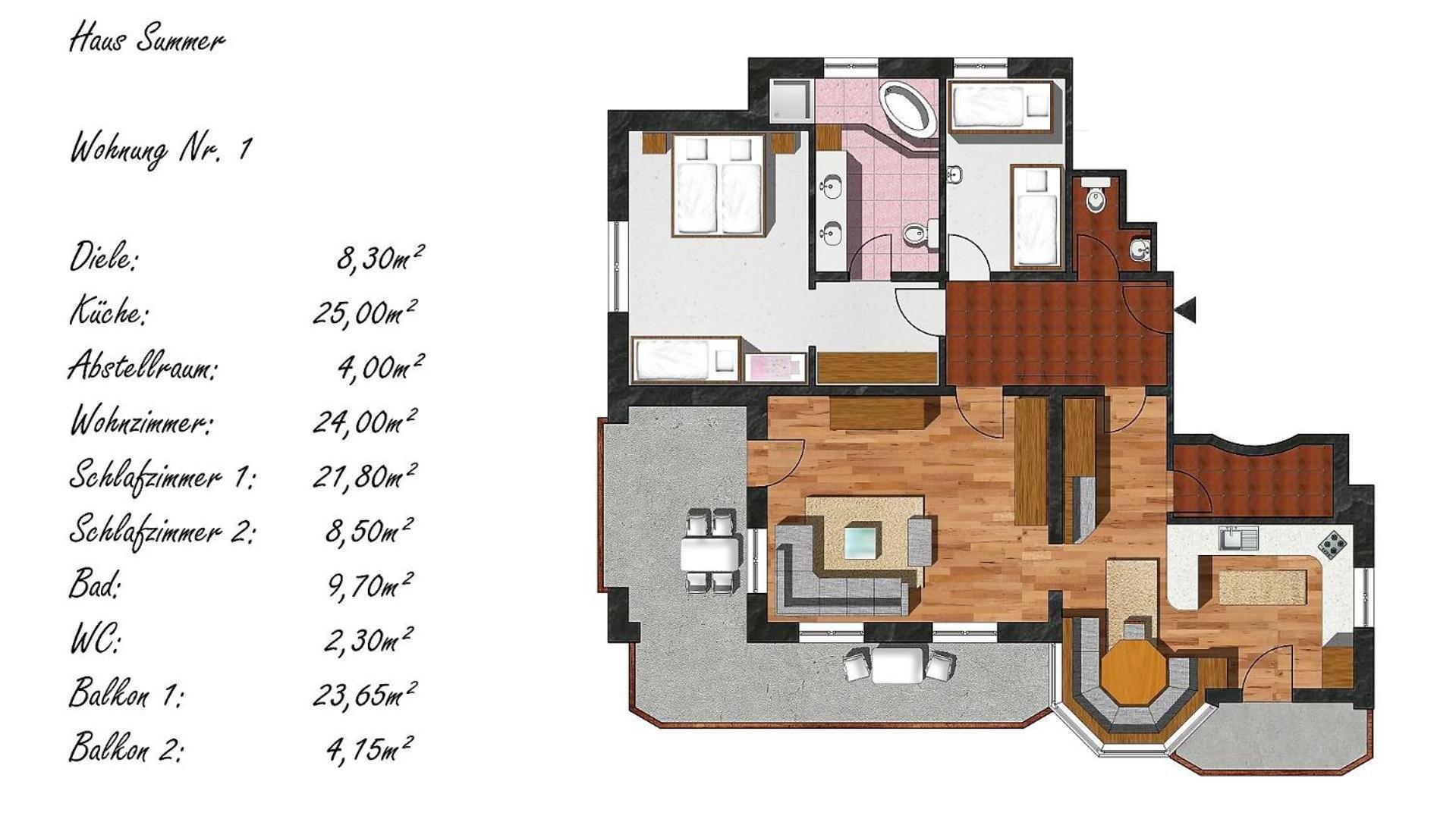Gaestehaus Summer Apartment